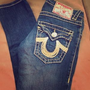 True Religion crop/Capri